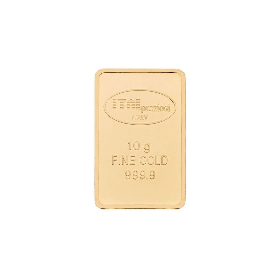 Lingotto Oro Puro 999.9 – 10g Certificato